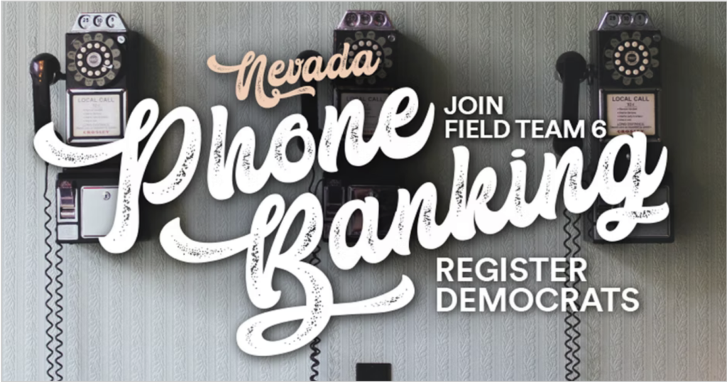 Nevada Phone Banking: Register Democrats