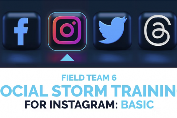 Field Team 6 Social Storm Training for Instagram: Basic
