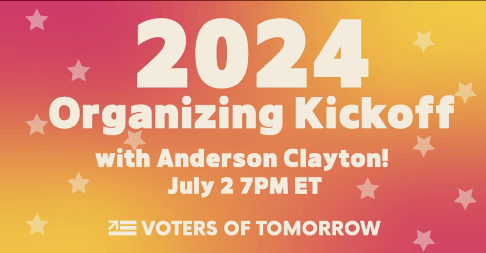 2024 Organizing Kickoff with Anderson Clayton